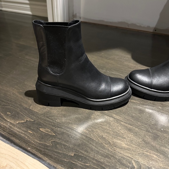 Stuart Weitzman Norah leather boots - Picture 2 of 4